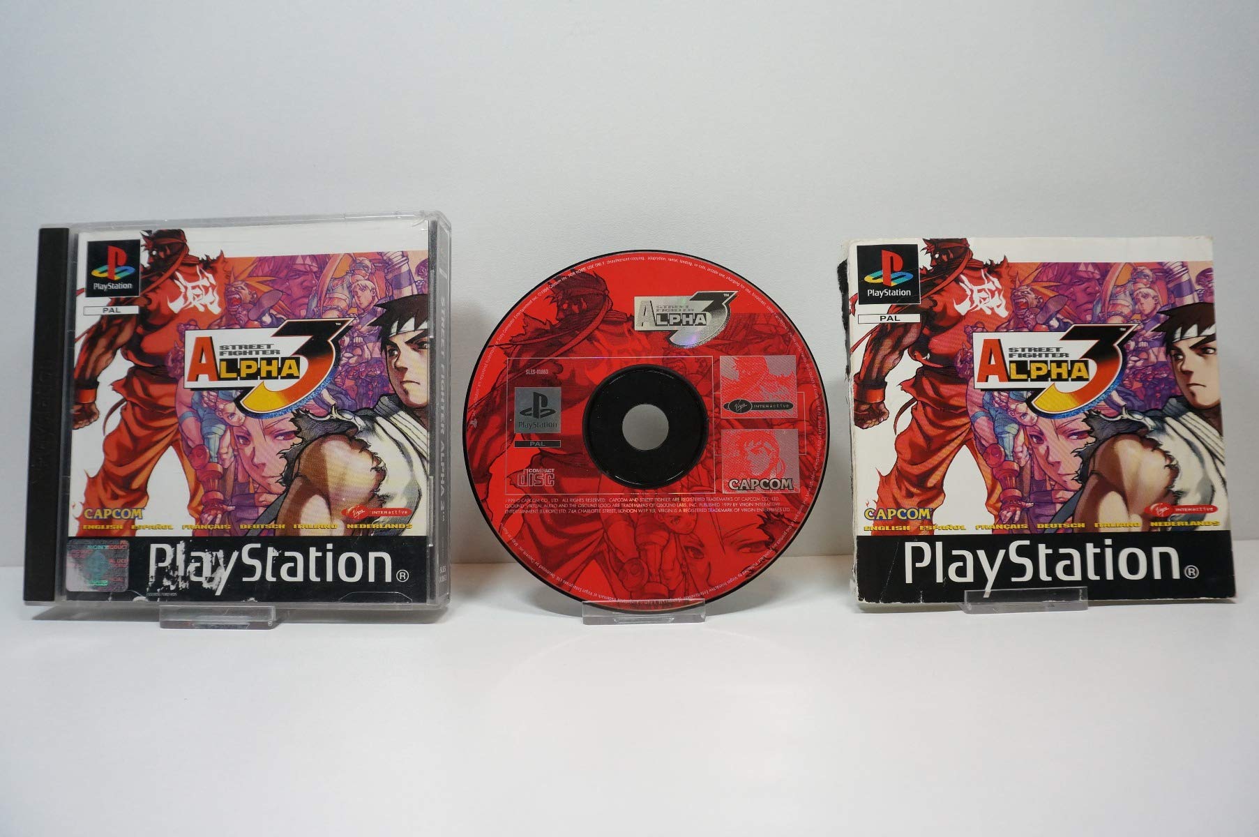 Street Fighter Alpha 3, 1 PSX-CD: Für PlayStation Older Consoles