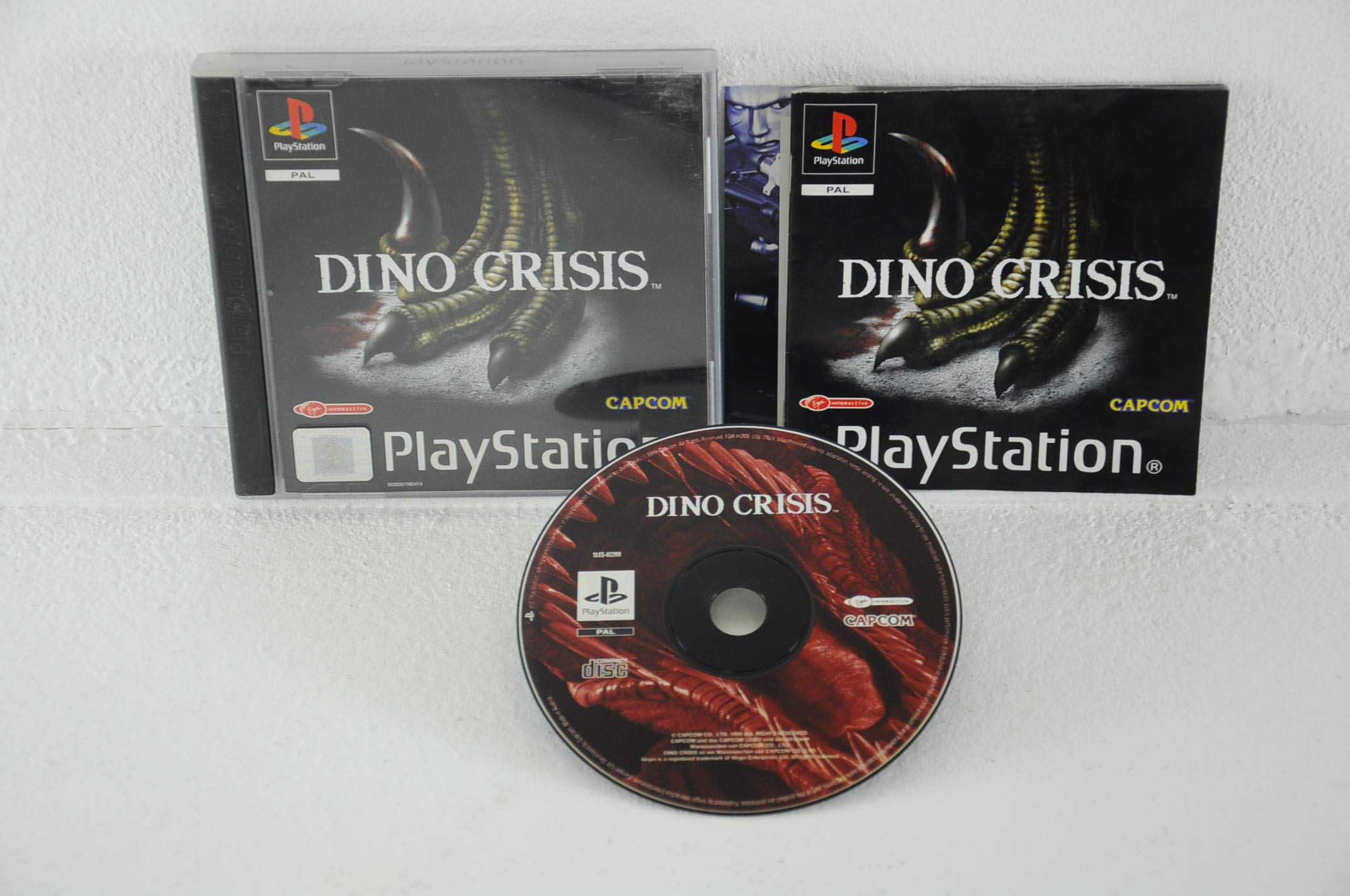 Dino Crisis, PSX-CD: 3D-Action-Adventure für PlayStation Older Consoles