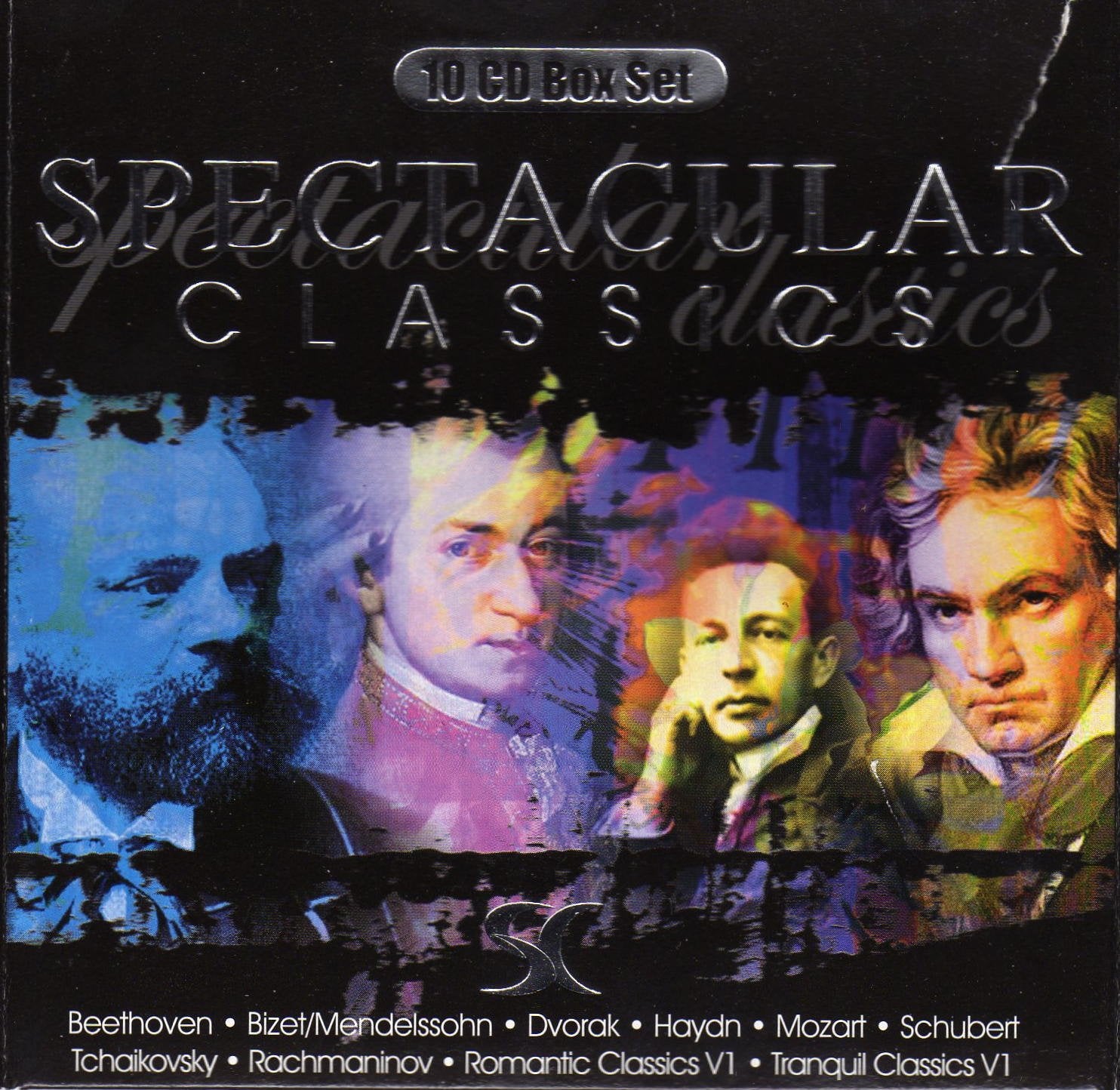 Spectacular Classics 10 CD Box Set V3 Music