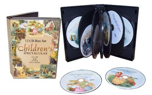 Childrens 12 CD Set - 400+ Songs, Stories & Nursery Rhymes - Gift Set Music