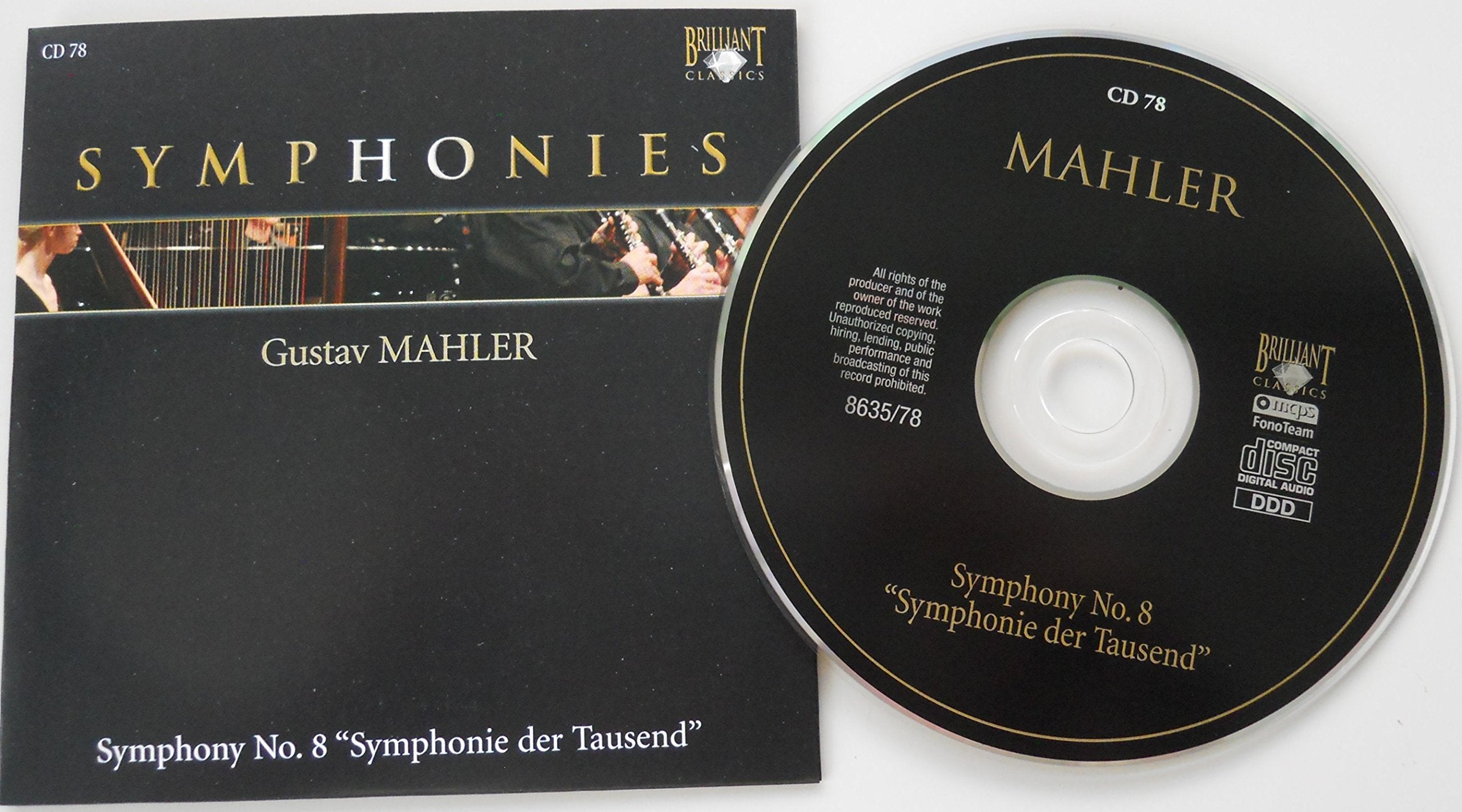 Symphony No. 8 "Symphonie der Tausend" Music