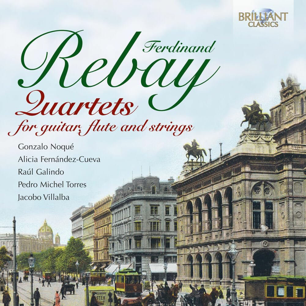 Rebay: Quartett für Gitarre,Flöte & Streicher Classical