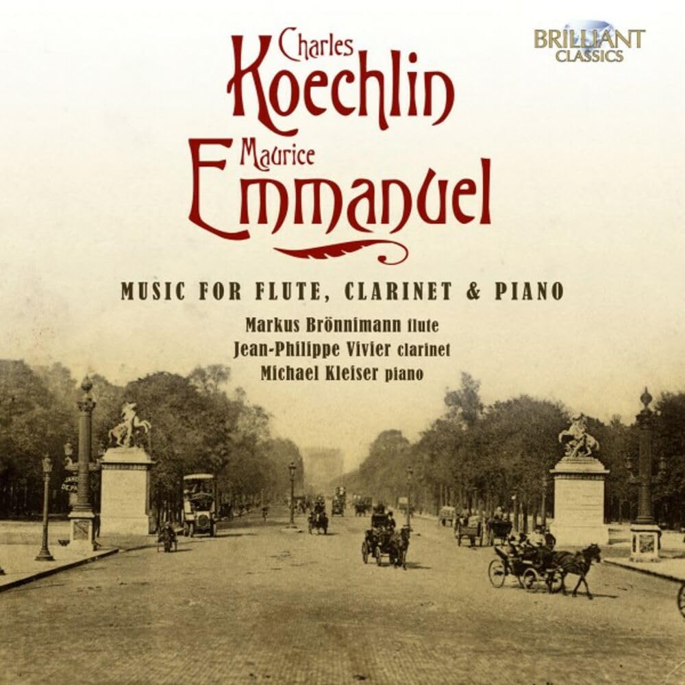 Music for Flute,Clarinet & Piano Classical