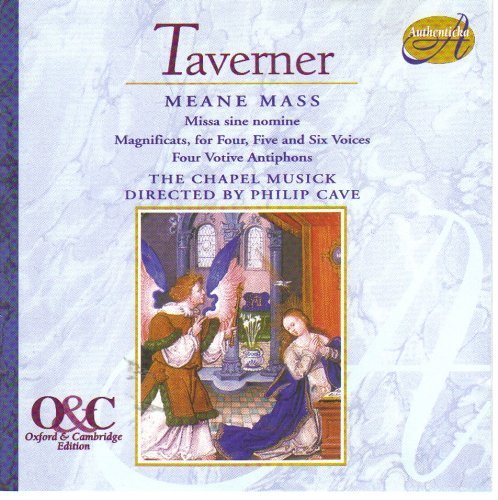 Meane Mass: Missa sin Nomine, Magnificats cd