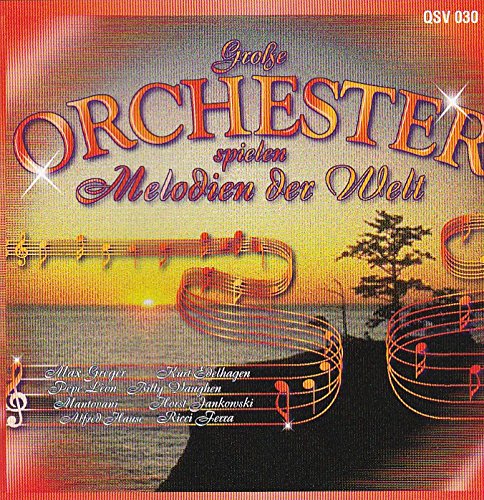 Große Orchester spielen Melodien der Welt Music