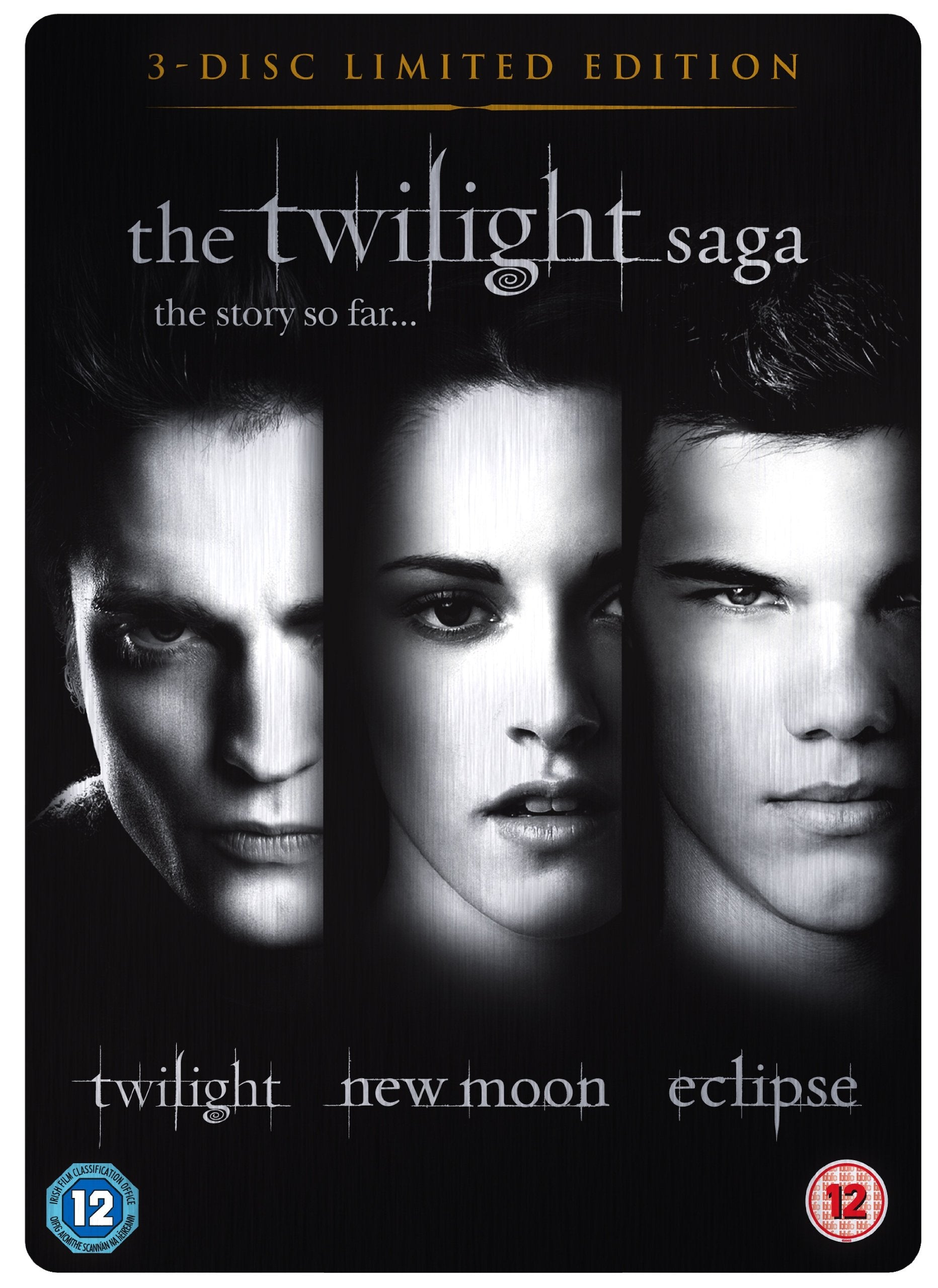 The Twilight Saga Triple Limited Edition Steelbook (3 Disc) Films