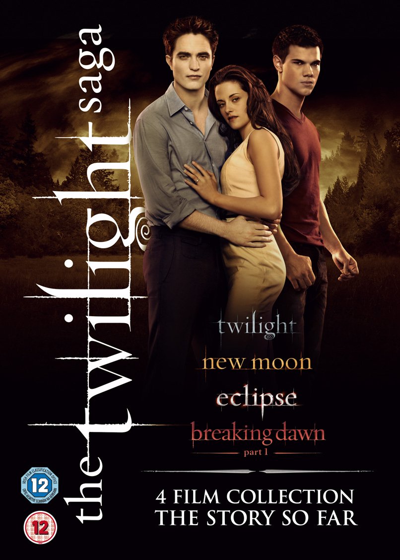 Twilight Saga 4 Film Collection: Twilight/New Moon/Eclipse/Breaking Dawn Part 1 (UK Import) Films