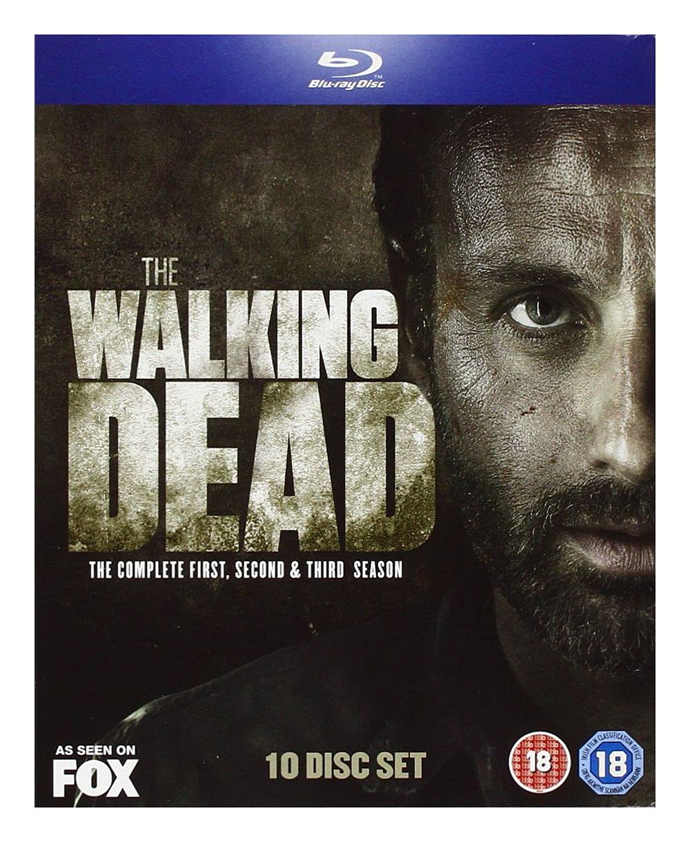 The Walking Dead - Season 1-3 (10 Blu-rays) (UK-Import) Box sets