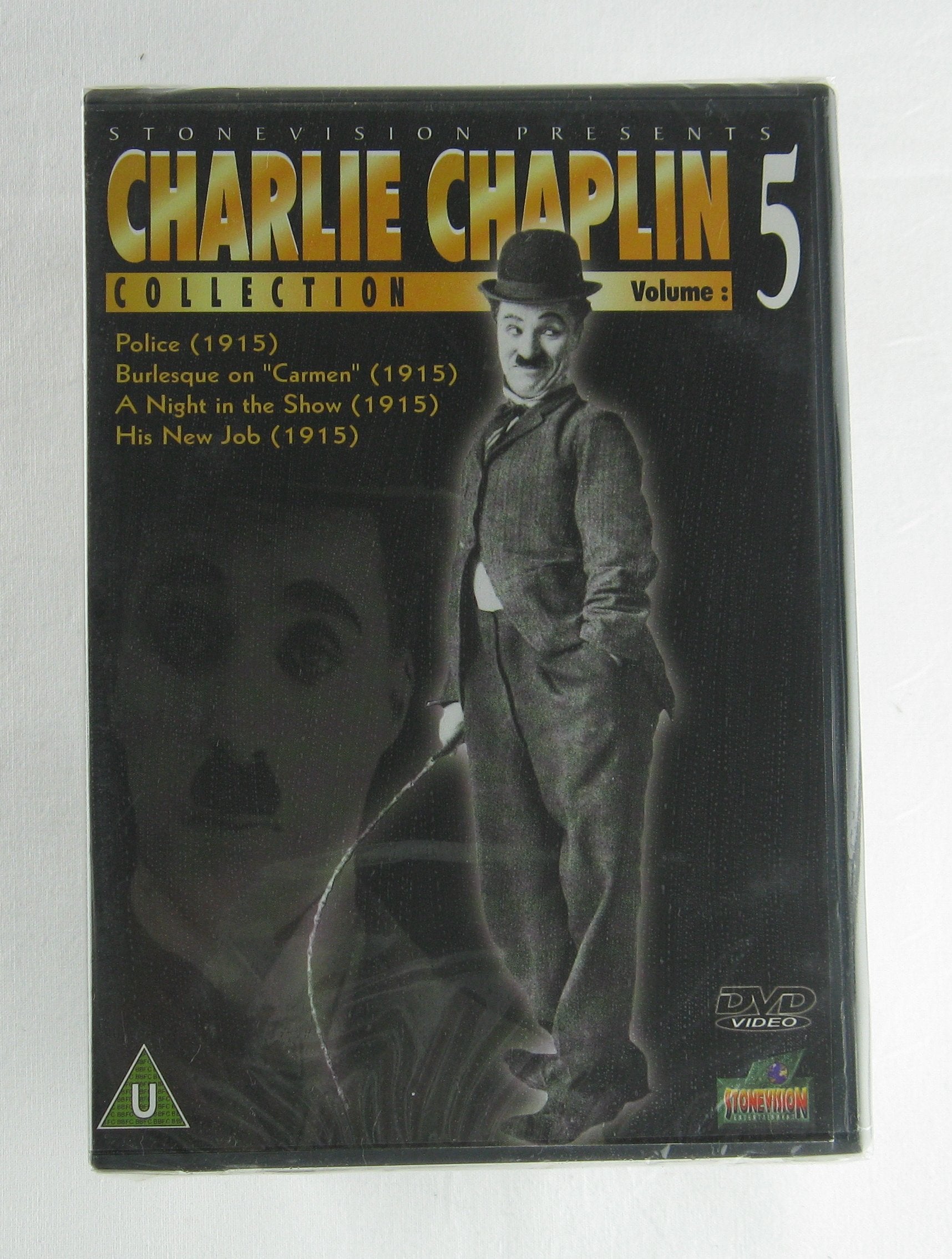 Charlie Chaplin - Vol. 5 Hollywood Silent Classics NEW DVD-KOSTENLOSE LIEFERUNG Films