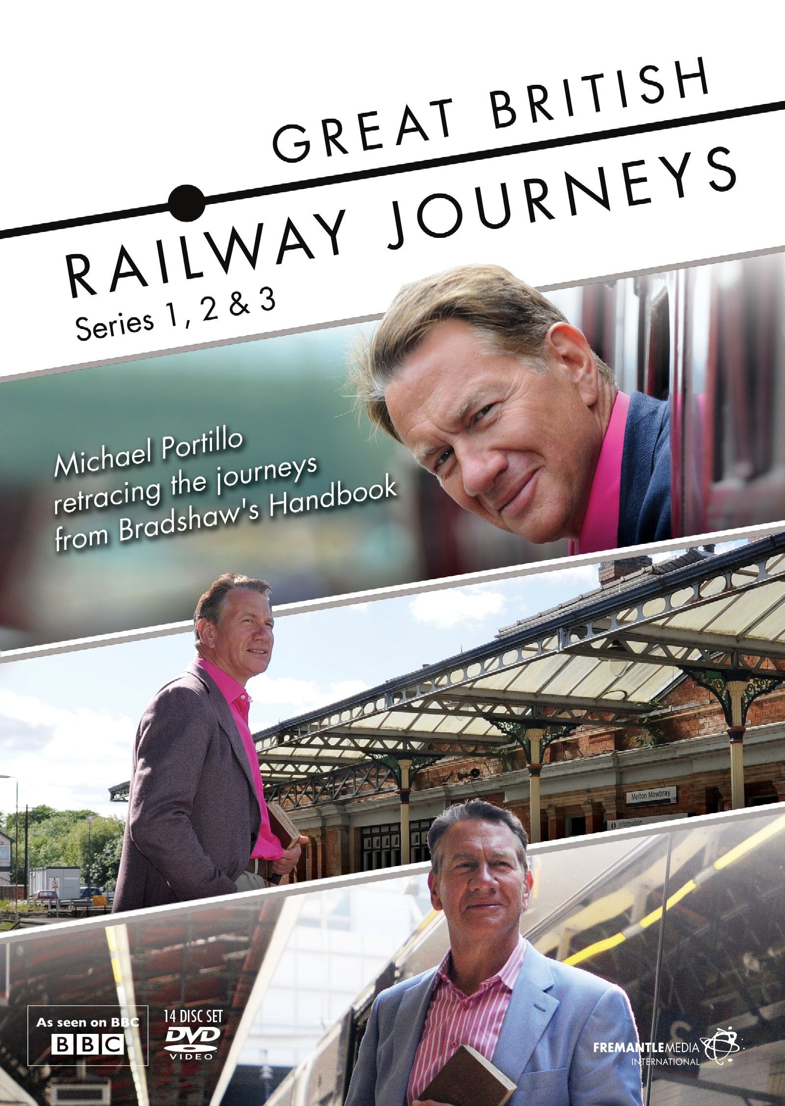Great British Railway Journeys Series 1 - 3 Box sets