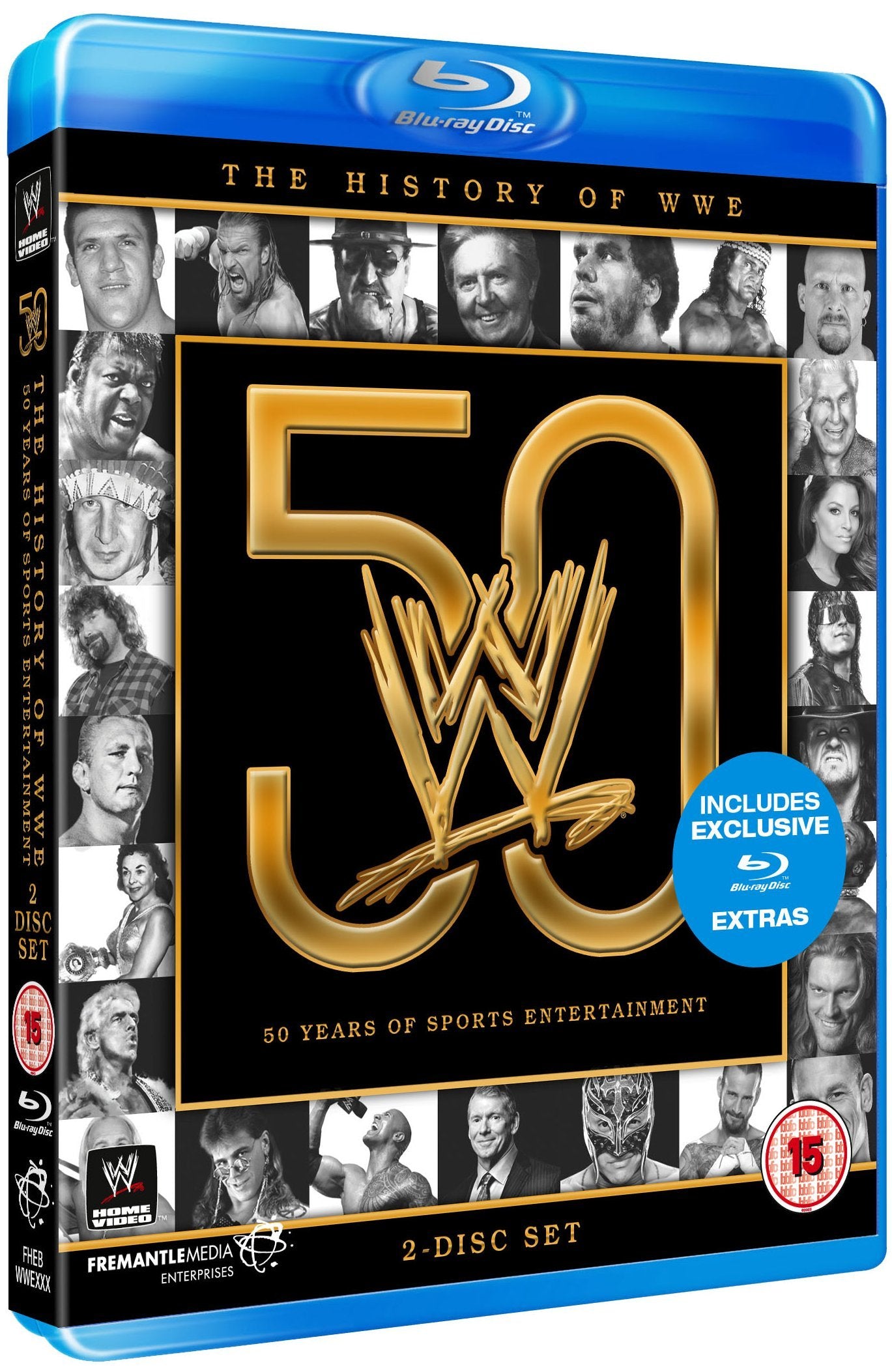 WWE: The History of WWE: 50 Years of Sports Entertainment Movies