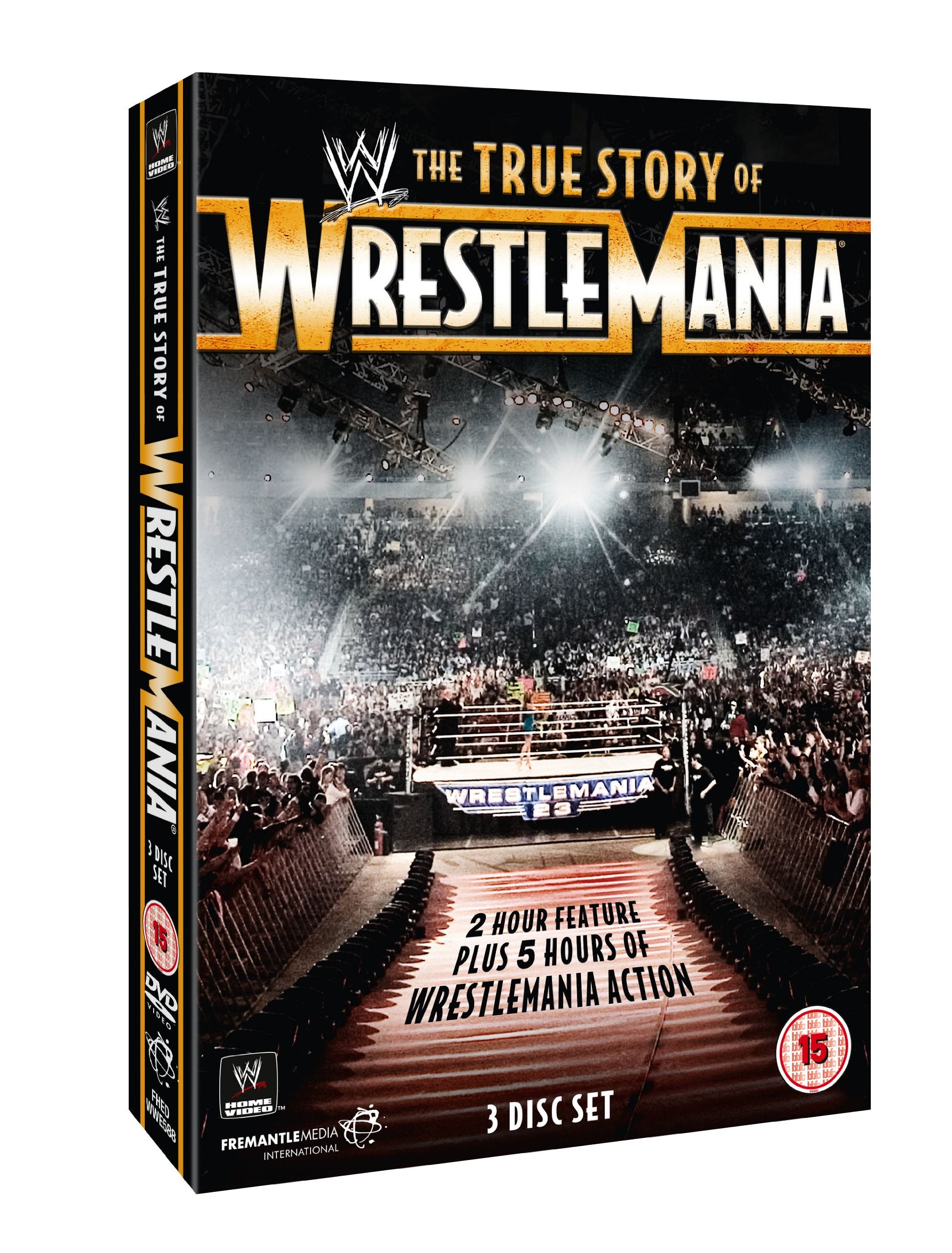 WWE-The True Story of Wrestlemania (3 DVD) dvd