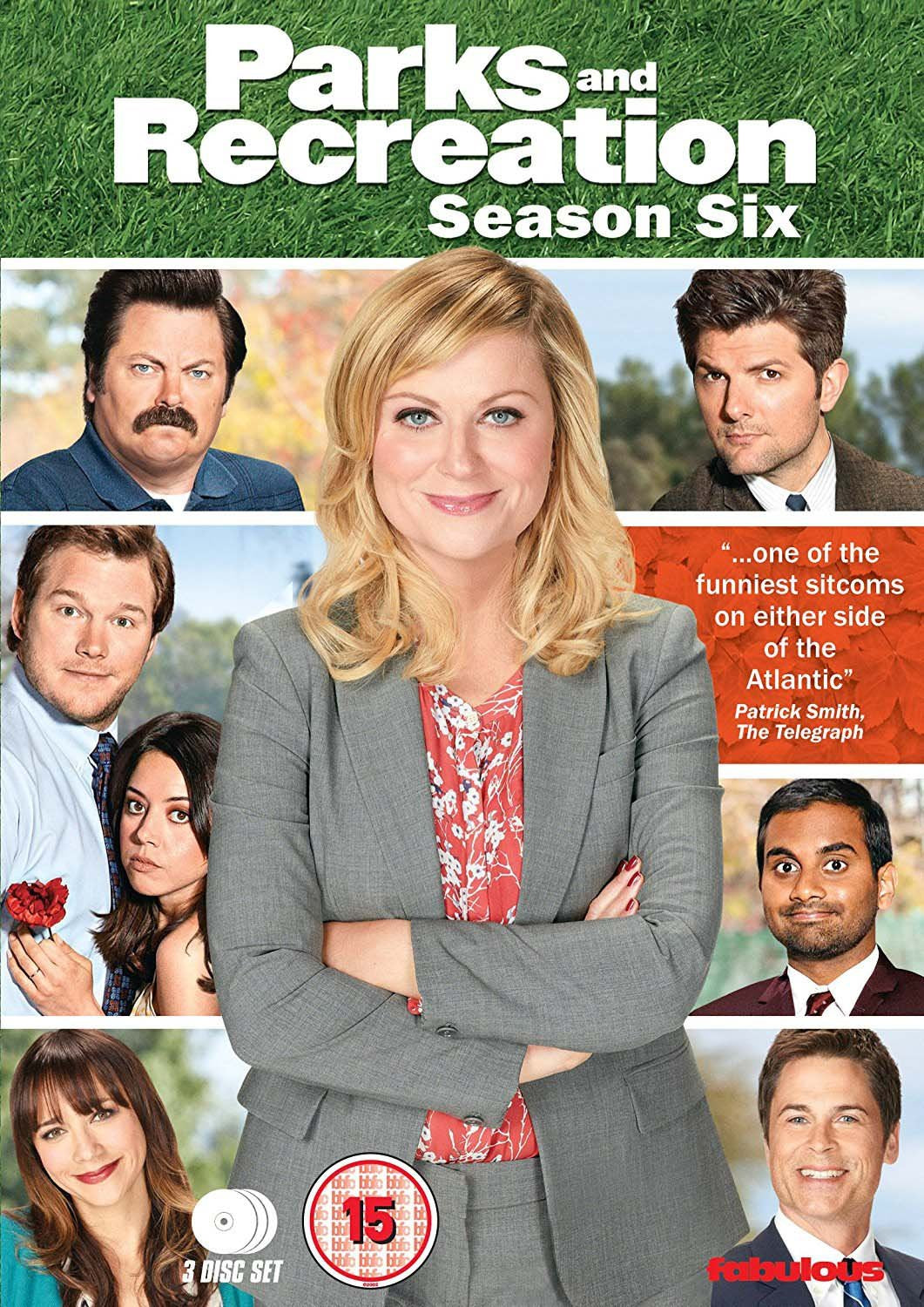 Parks & Recreation-Season Six (3 DVD Set) Region 2 Release dvd
