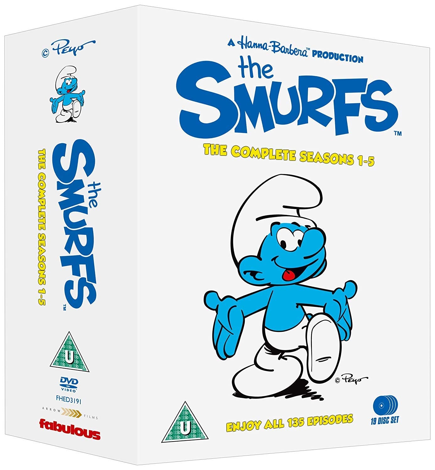 The Smurfs - Seasons 1- 5 Box Set (19 Disc Set) Films