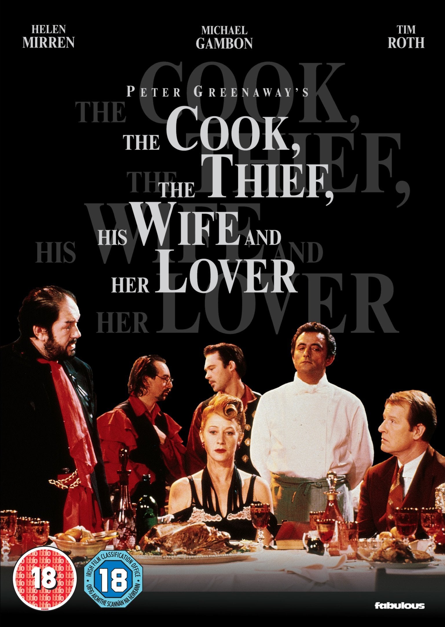 The Cook, The Thief, His Wife And Her Lover UK-Import (Region 2), Sprache-Englisch. Movies