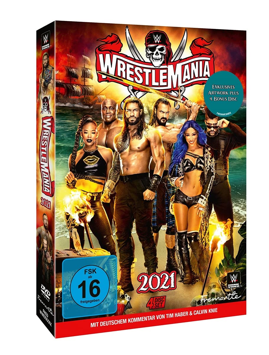 WWE: WrestleMania 37 - LTD BONUS 4th DISC EDITION Films