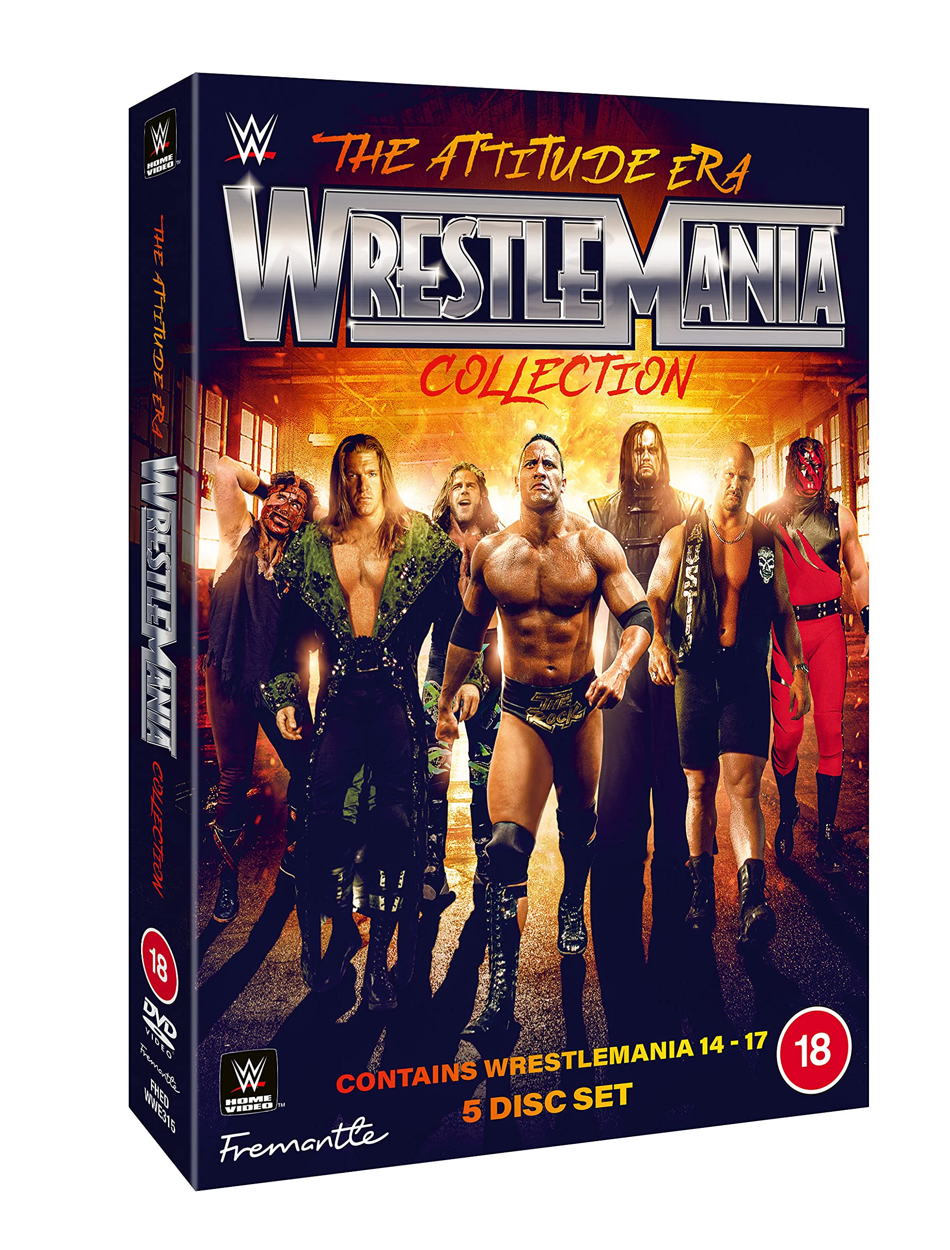 WWE: The Attitude Era WrestleMania Collection Films