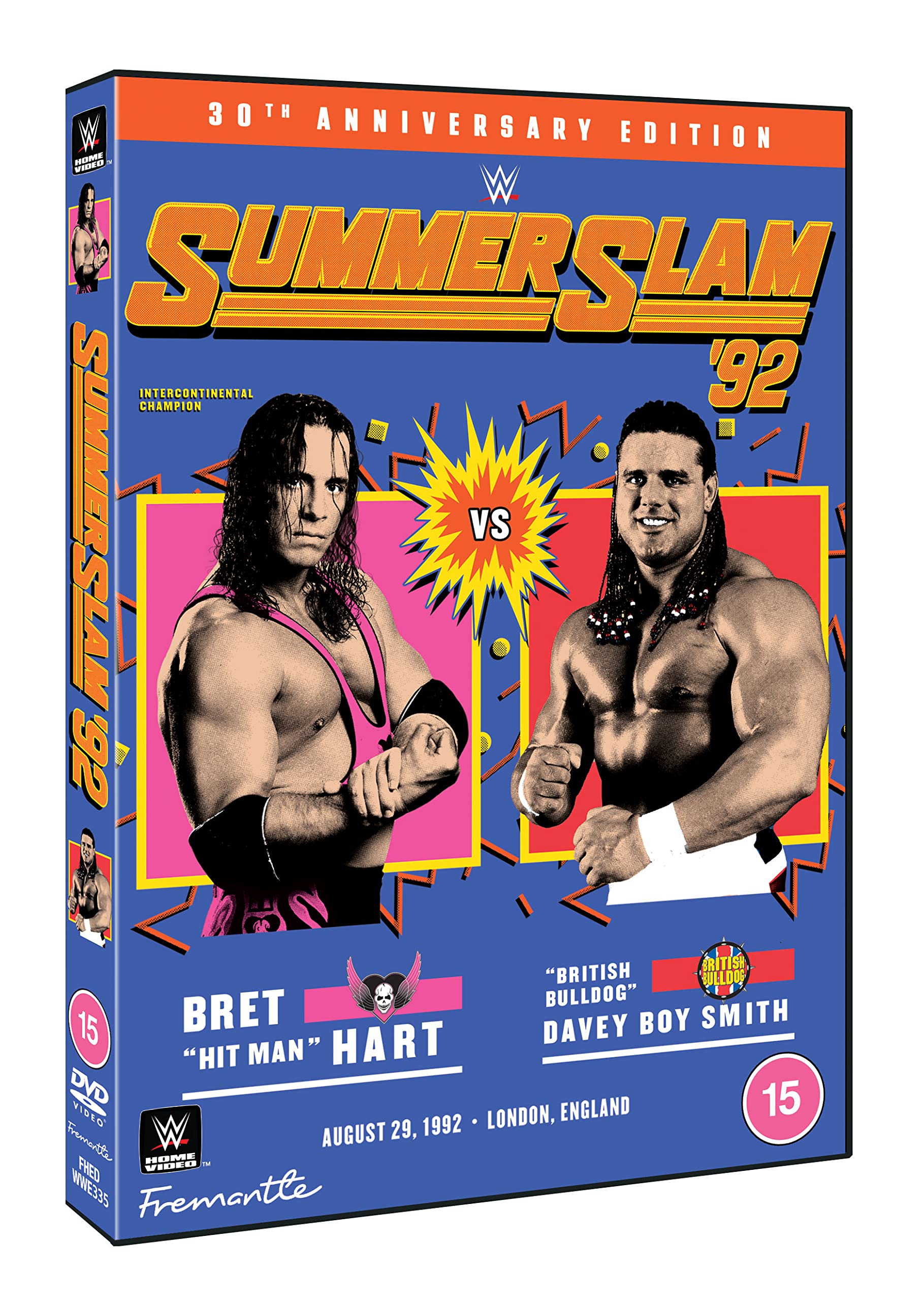 WWE:SUMMERSLAM 1992 30th ANN DVD Movies