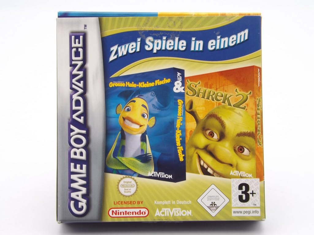 Grosse Haie - Kleine Fische & Shrek 2 Older Consoles