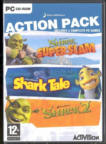 Dream works action pack Shrek superslam shark tale Shrek 2 - PC - UK PC