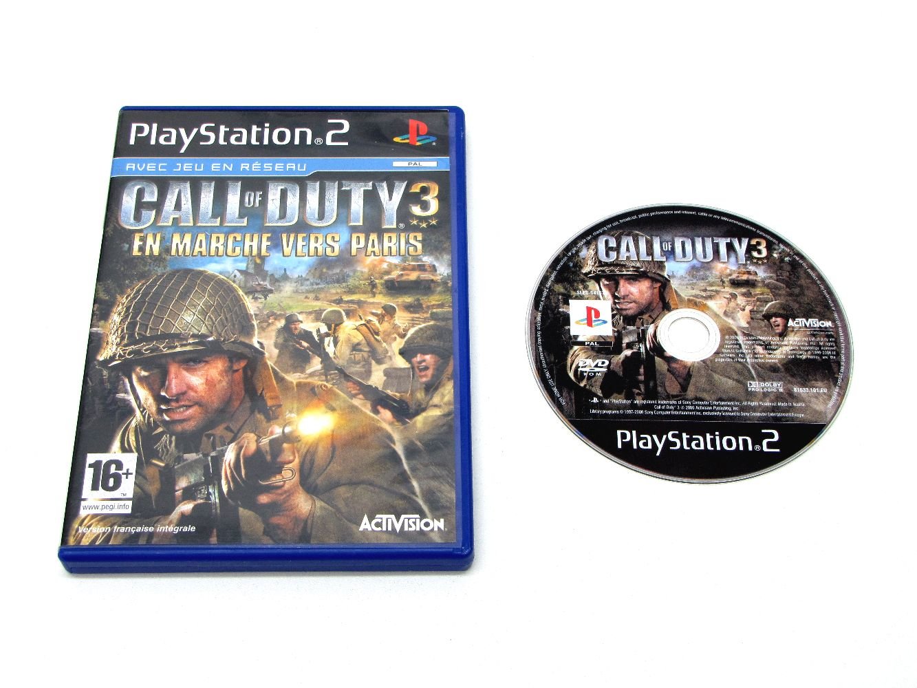 Call of Duty 3 : En marche vers Paris game