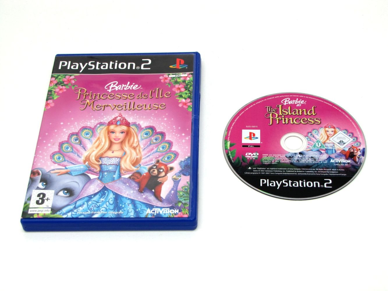Barbie : princesse de l'ile merveilleuse - le jeu game