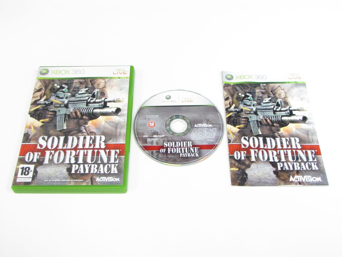 Soldier of fortune : payback game
