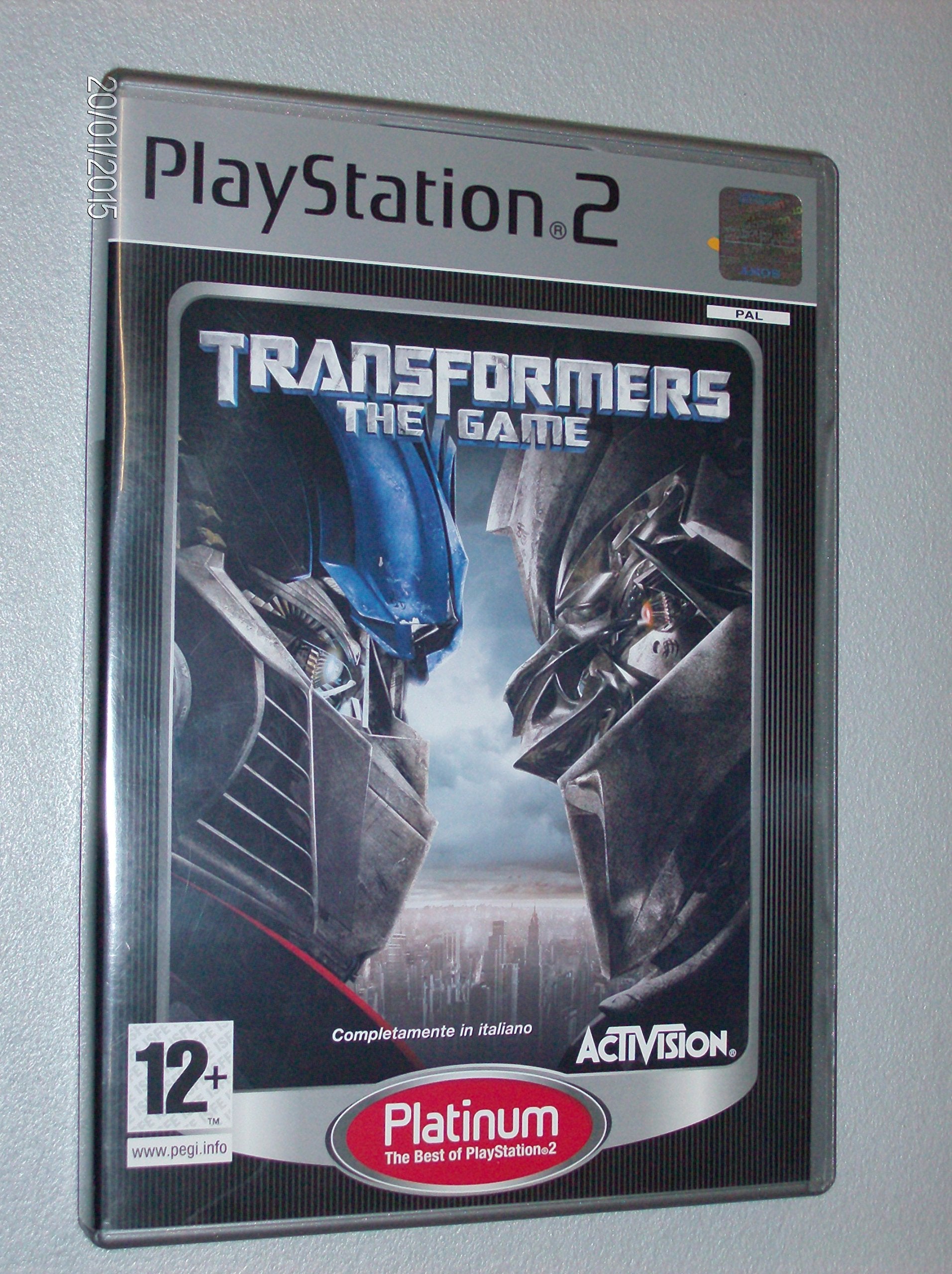 Transformers: The Game PlayStation 2