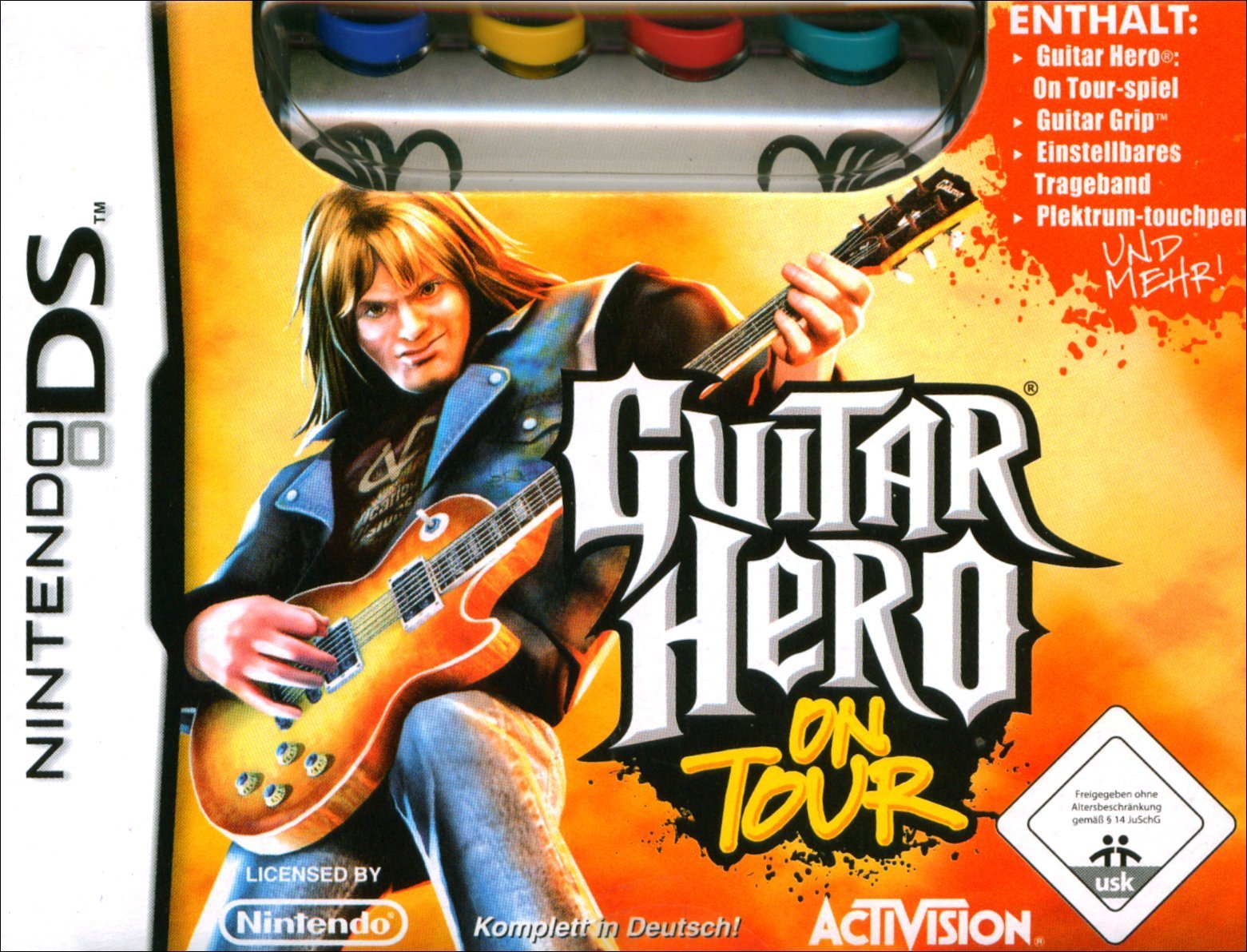 Guitar Hero: On Tour inkl. Guitar Grip Nintendo DS