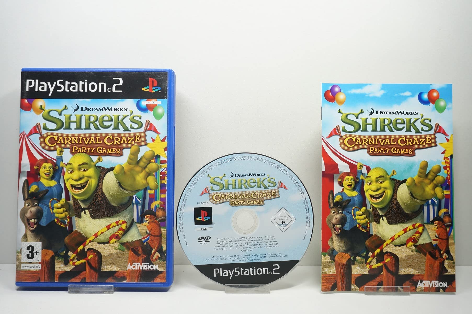 Shrek's Carnival Craze Pary Games PlayStation 2