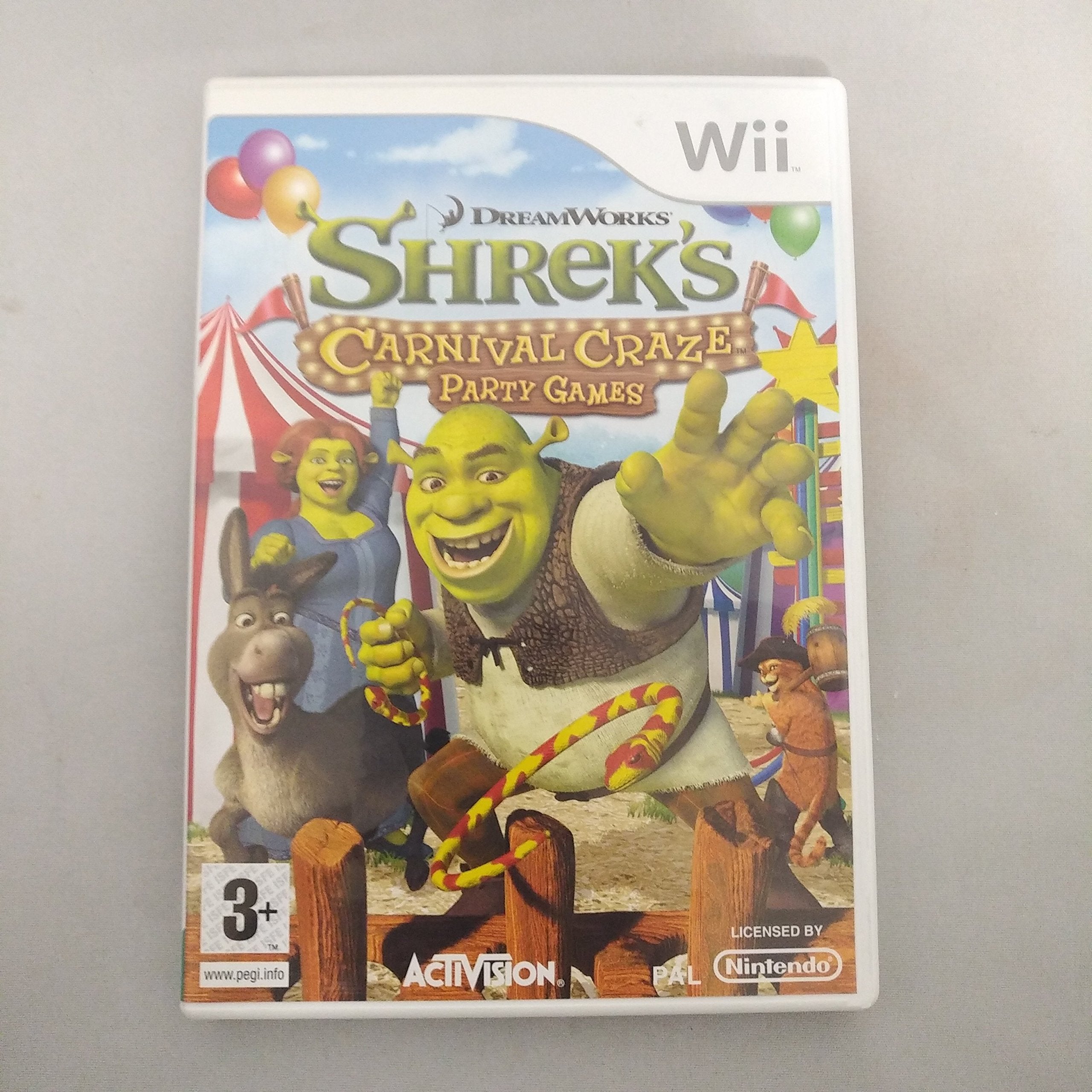 Shrek's Carnival Craze Pary Games Wii