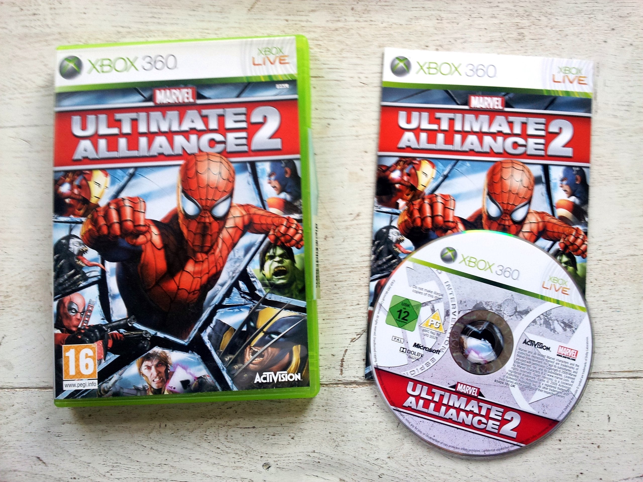 Marvel: Ultimate Alliance 2 Xbox 360
