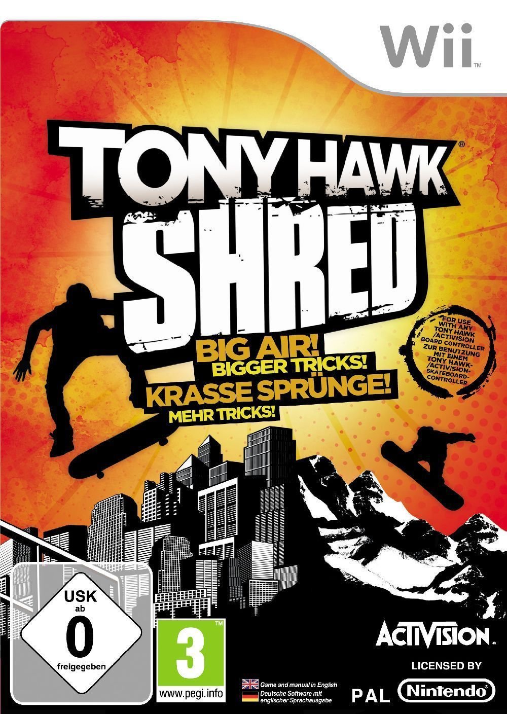 Tony Hawk: Shred Wii