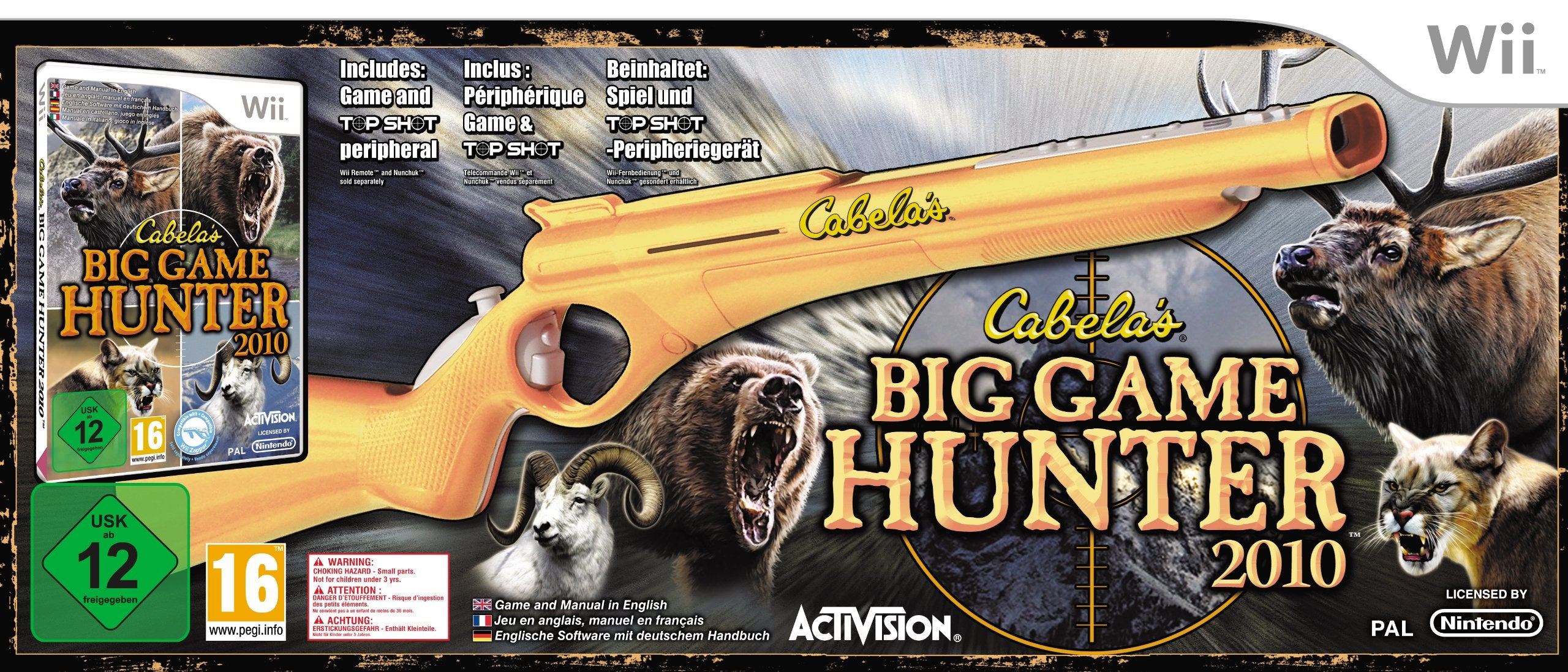 Product Image: Cabela Big Game Hunter 2010 mit Gewehr