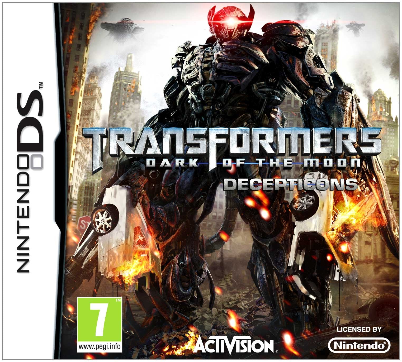 Transformers 3 III Dark Of The Moon Decepticons Game DS Nintendo DS