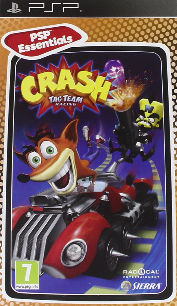 ACTIVISION Crash Tag Team Racing Essentials PSP – Spiel (PSP, PlayStation Portable (PSP), Racing, E10 + (jeder über 10 Jahre +)) Older Consoles