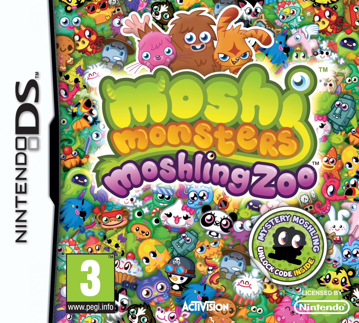 Nintendo DS Monshi Monsters Moshling Zoo Nintendo DS