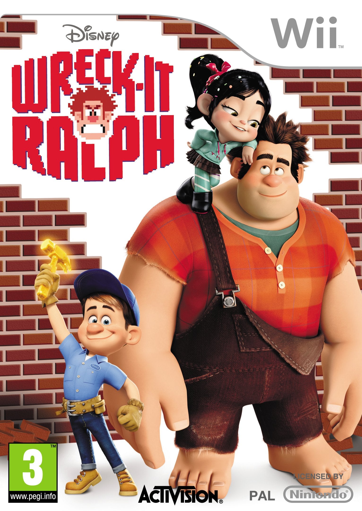 NEW & SEALED! Wreck It Ralph Nintendo Wii Game UK PAL Wii
