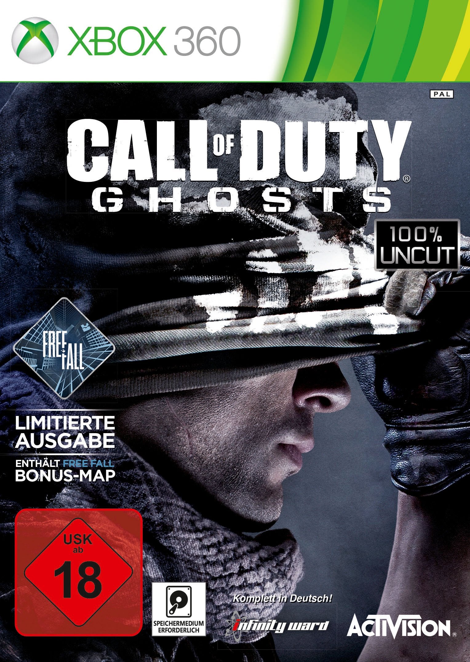 Call of Duty: Ghosts Free Fall Edition (100% uncut) - Older Consoles