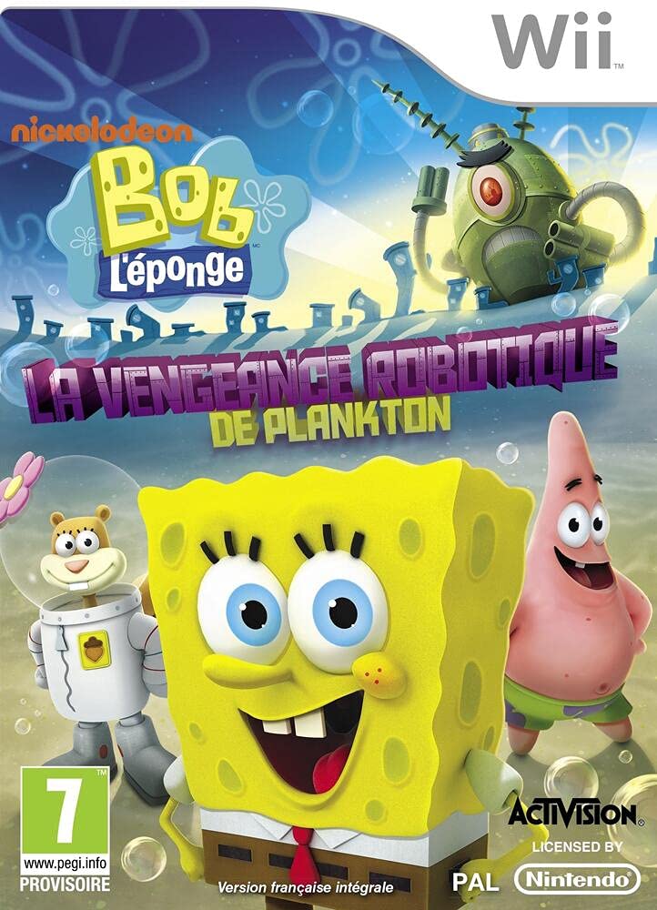 Bob l'Eponge : La vengeance robotique de Plankton game