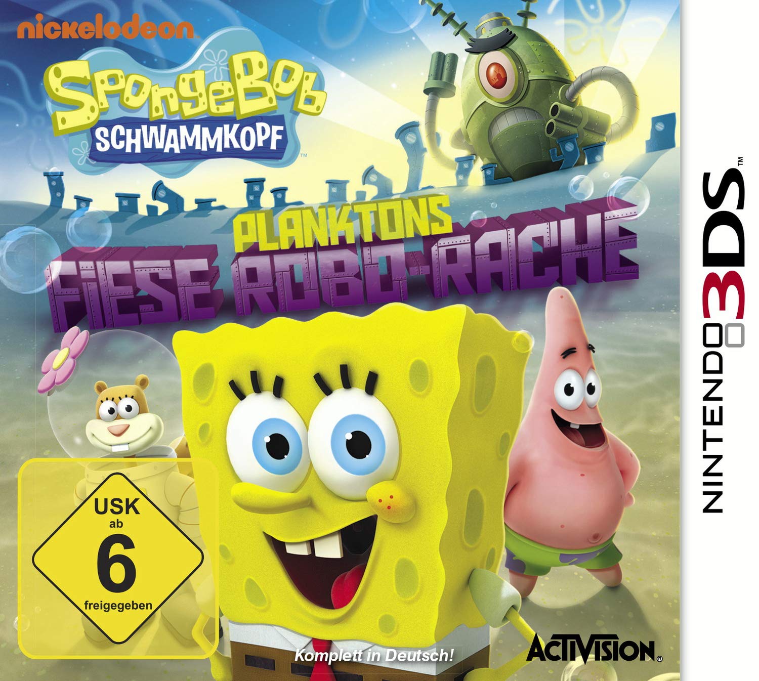 Spongebob Schwammkopf: Planktons Fiese Robo-Rache Nintendo DS
