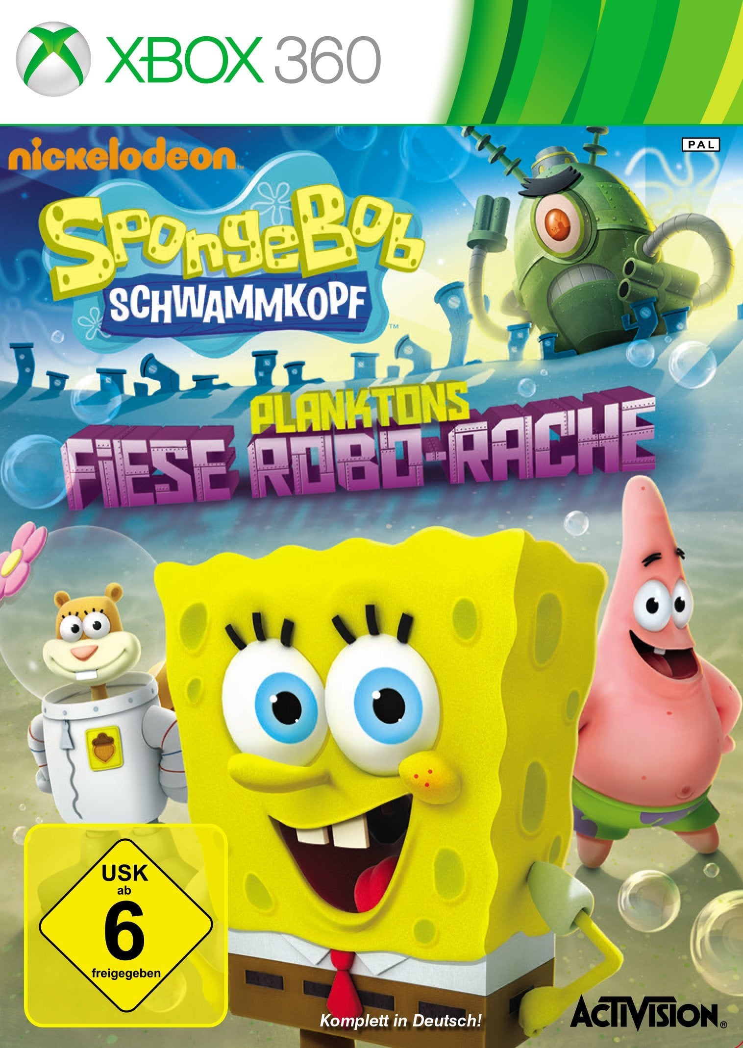 Spongebob Schwammkopf: Planktons Fiese Robo-Rache Xbox 360
