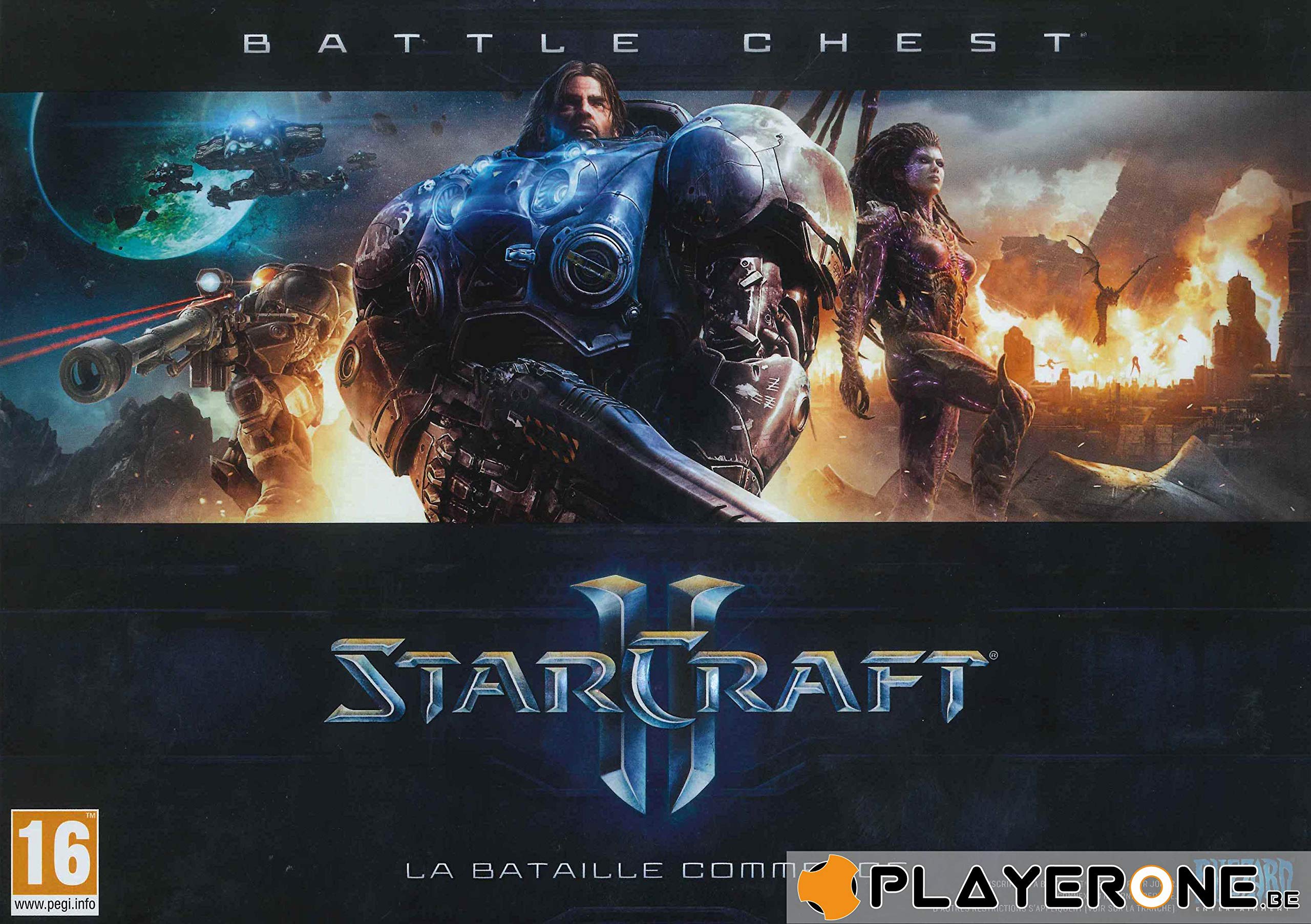 Französische Battlechest Starcraft 2 PC