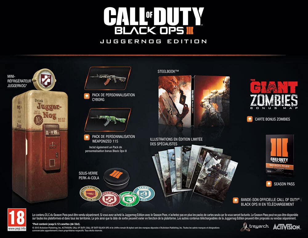 Call of Duty : Black Ops III - édition Juggernog game