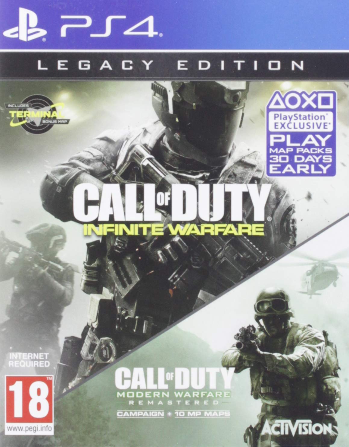Call of Duty: Infinite Warfare - Legacy Edition & Terminal Bonus Map (PlayStation Exclusive) PS4 [ PlayStation 4