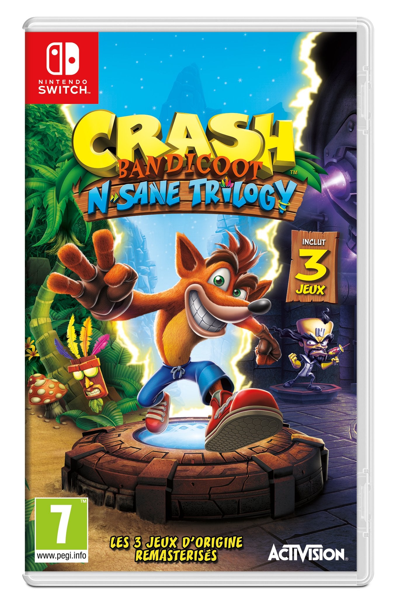 Activision NG CRASH BANDICOOT TRILOGY - SCHALTER Nintendo Switch