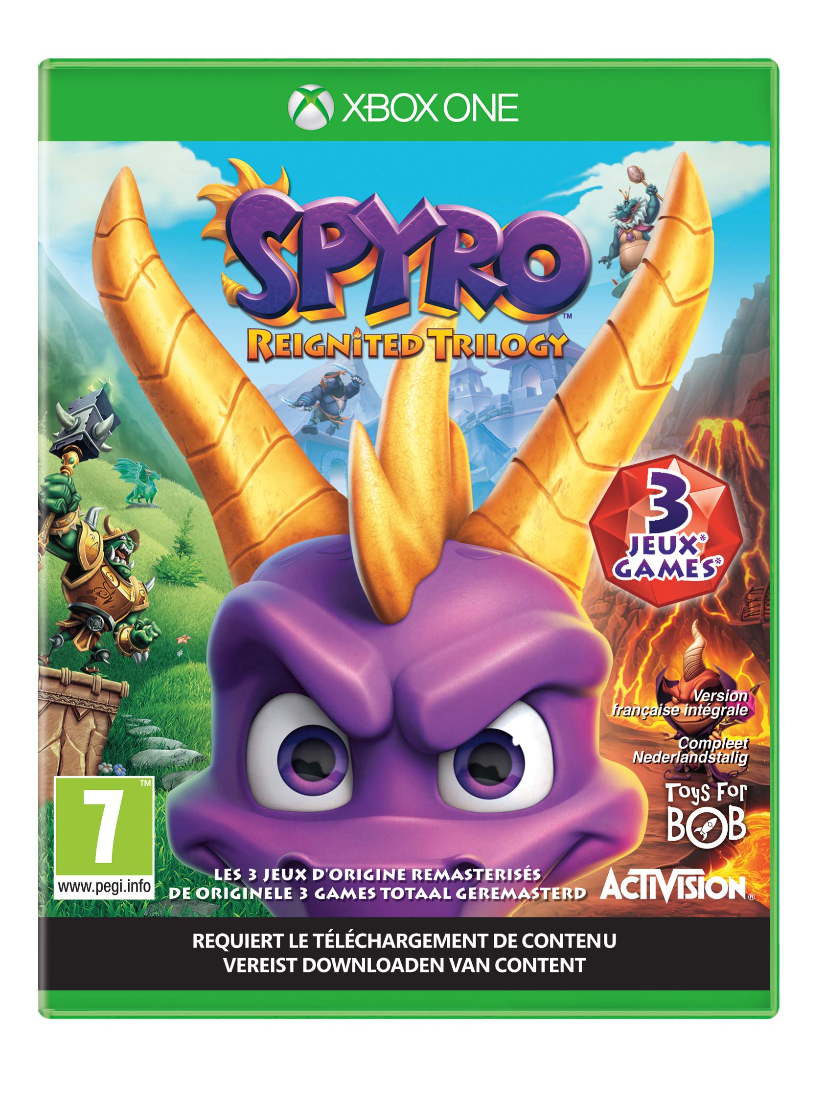 Electronic Arts Spyro Reignited Trilogy (NL/Multi in Game) Xbox One
