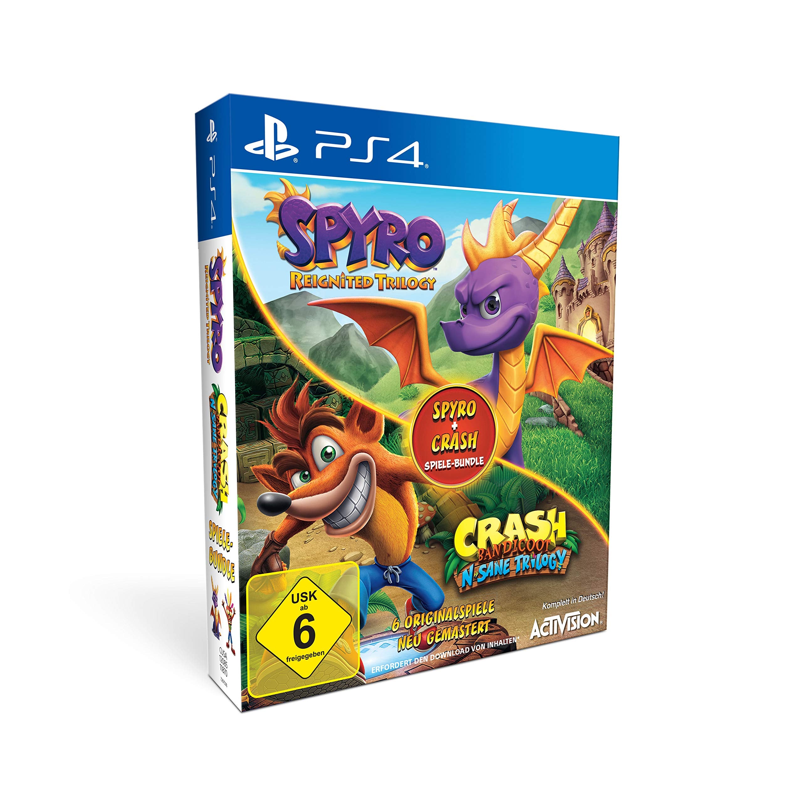 Product Image: Spyro + Crash Remastered Spiele Bundle -