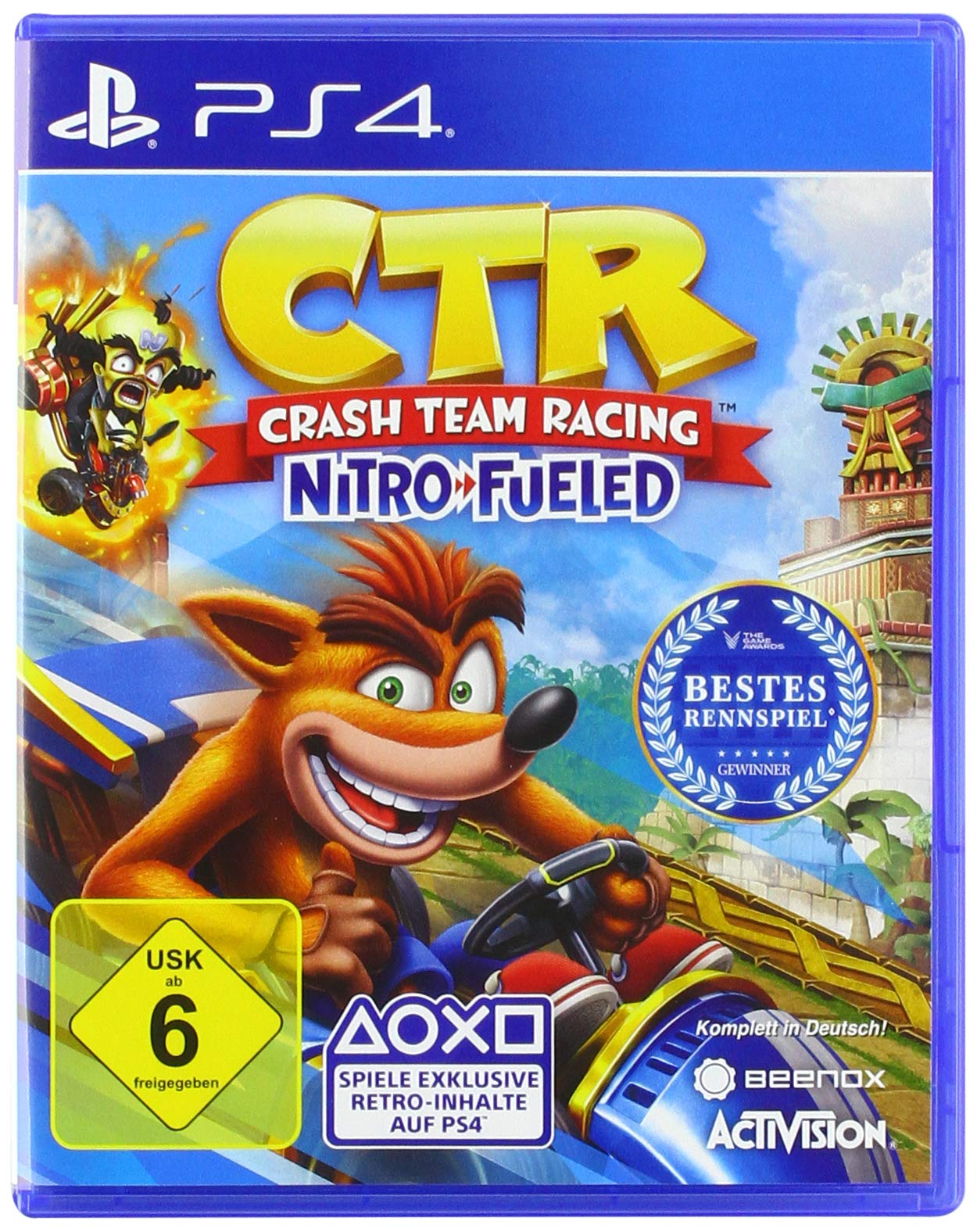 CTR Crash Team Racing Nitro Fueled PlayStation 4