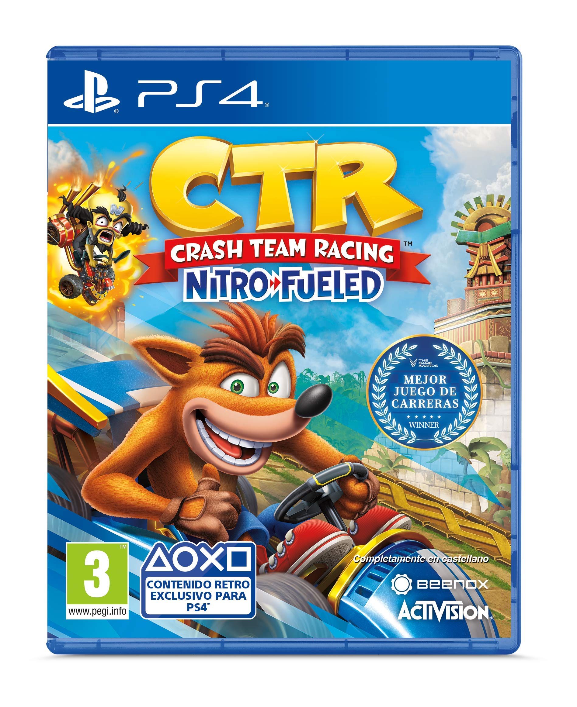 Sony JUEGO PS4 Crash Team Racing Nitro Fueled game